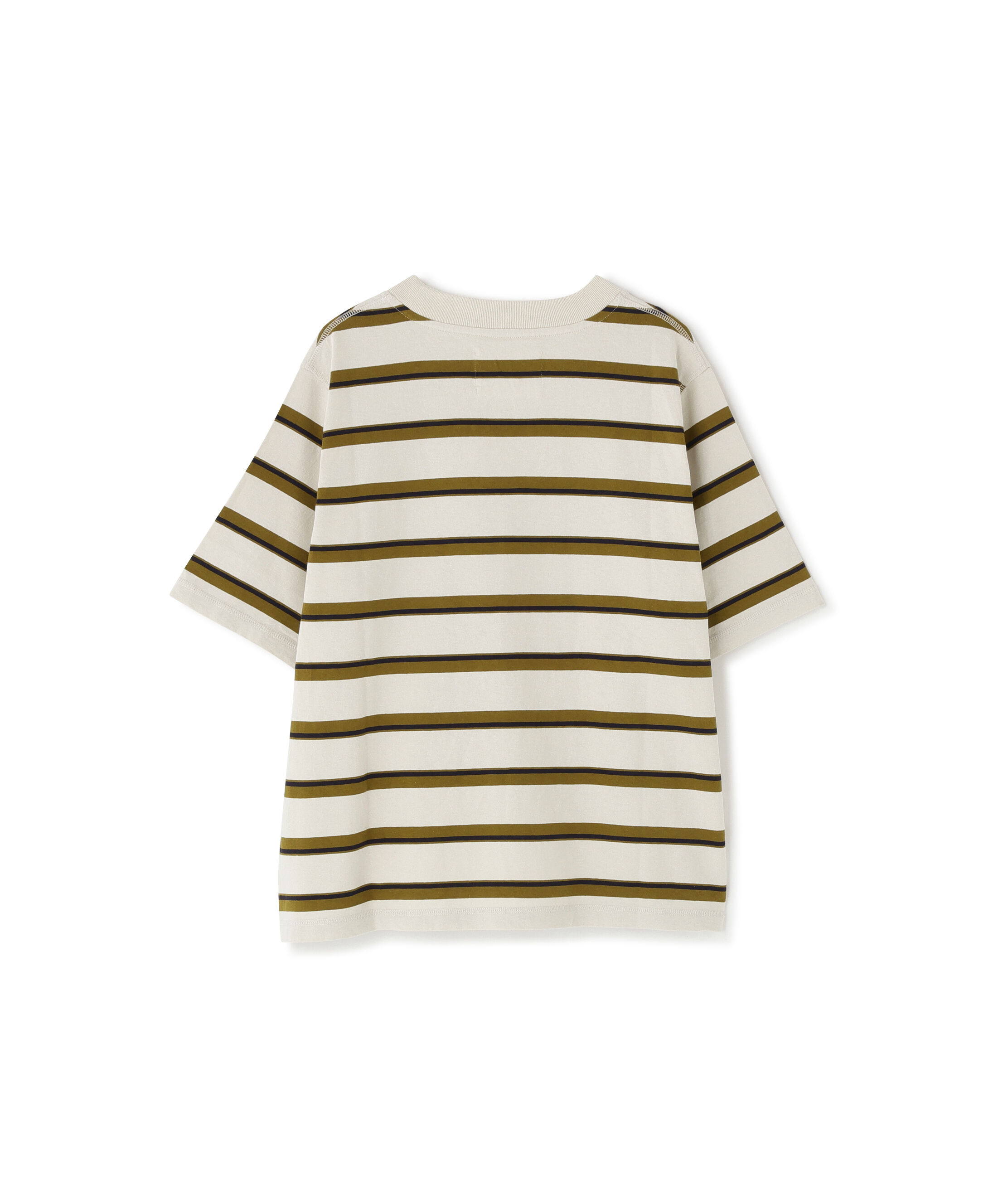MHL.「OUTLINE STRIPE JERSEY TOP」|Tシャツ・カットソー|