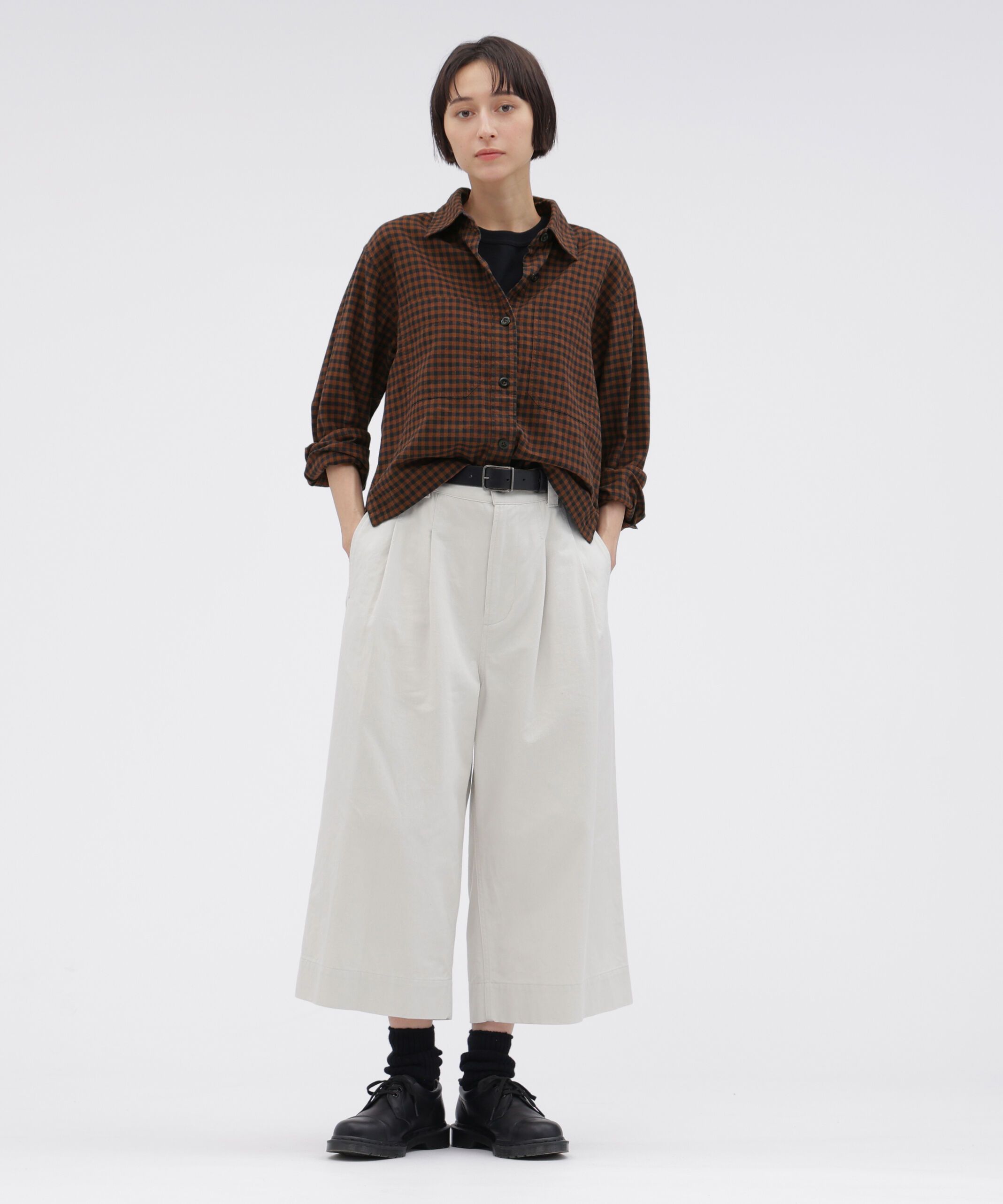 MHL.「FADED LINEN COTTON PLAINWEAVE SHIRT」|シャツ・ブラウス|