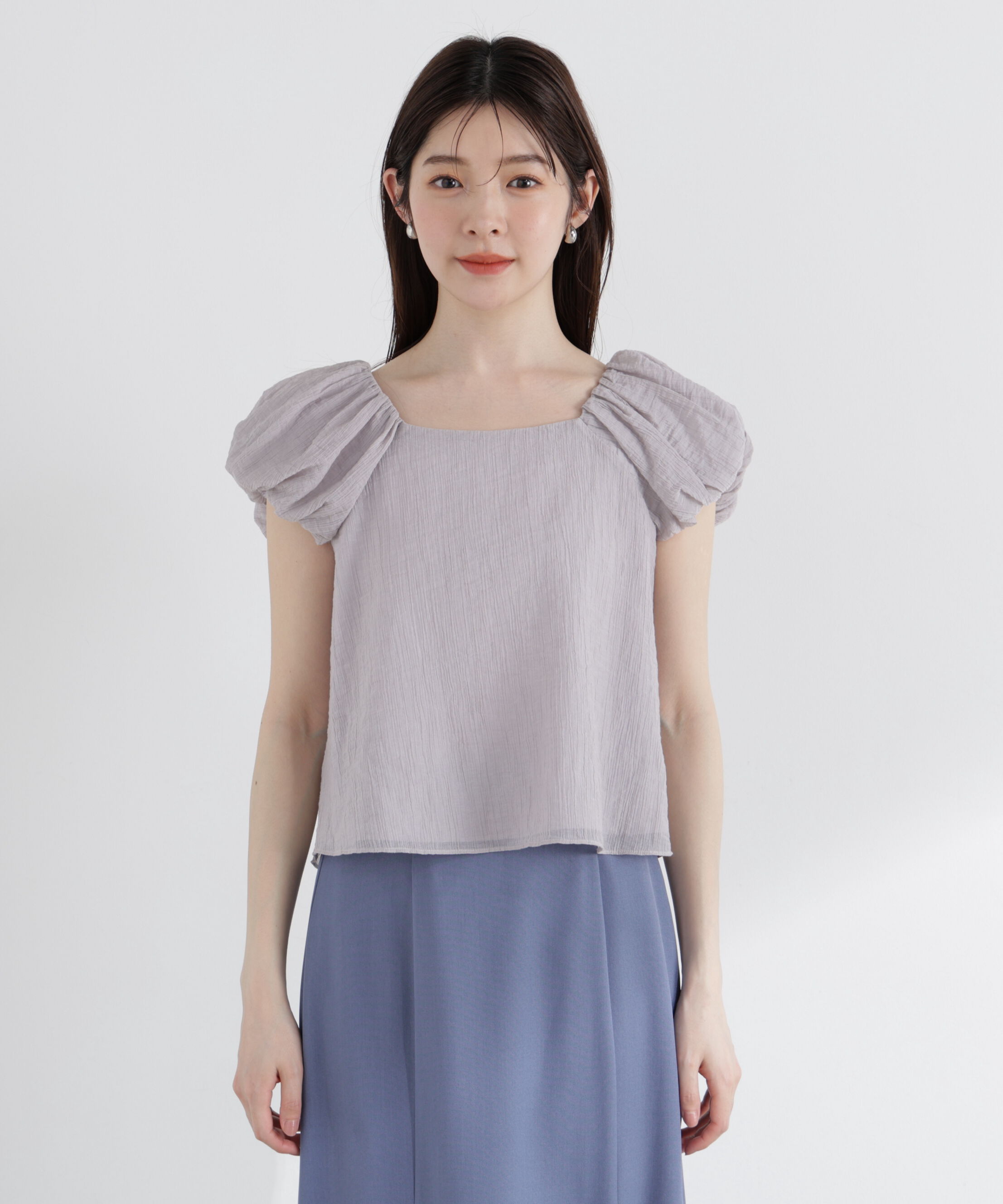 PROPORTION BODY DRESSING「＜中川紅葉さん着用＞バルーンスリーブブラウス」|シャツ・ブラウス|