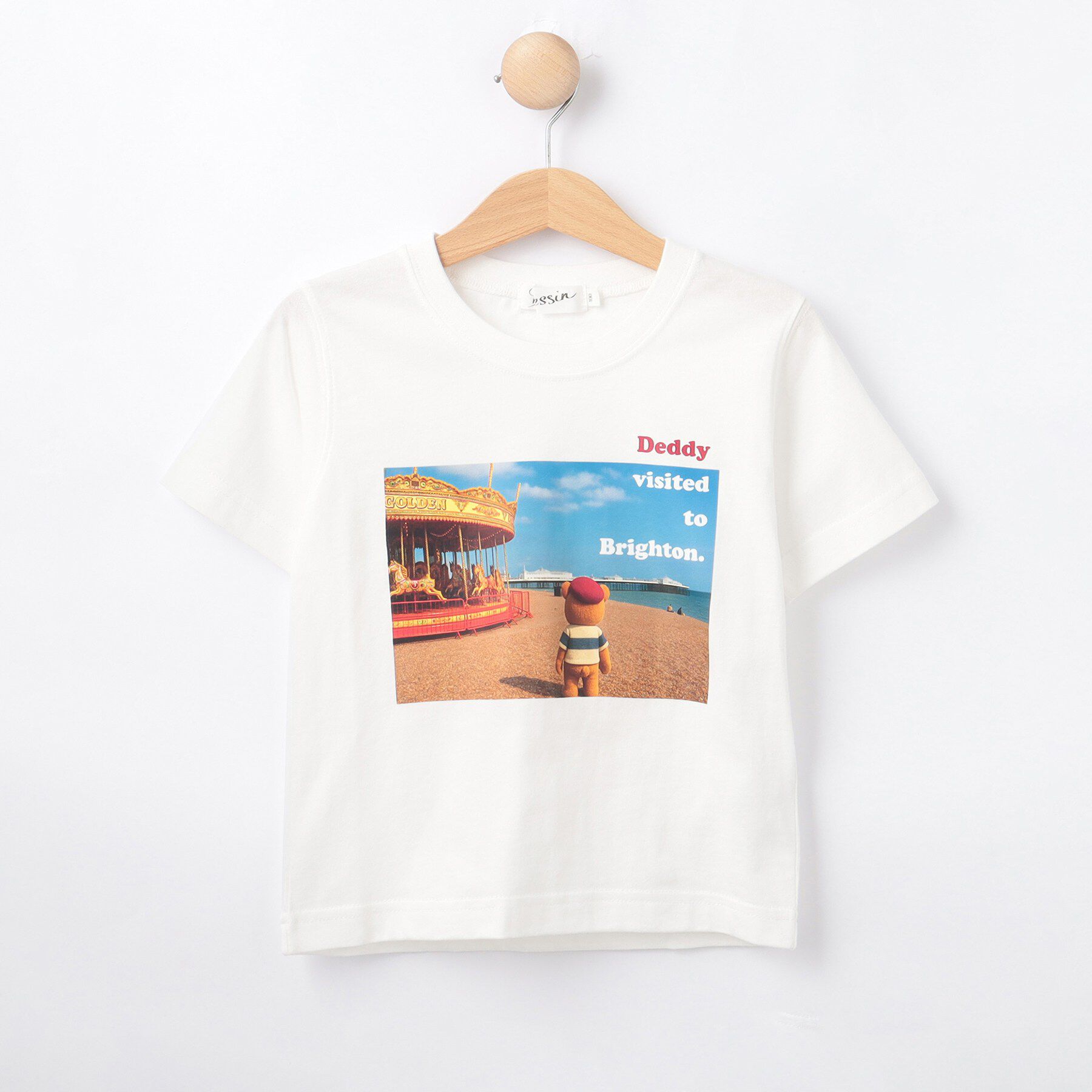 Dessin「【洗える】オーガニックコットン フォトTシャツ」|Tシャツ・カットソー|ホワイト(001)