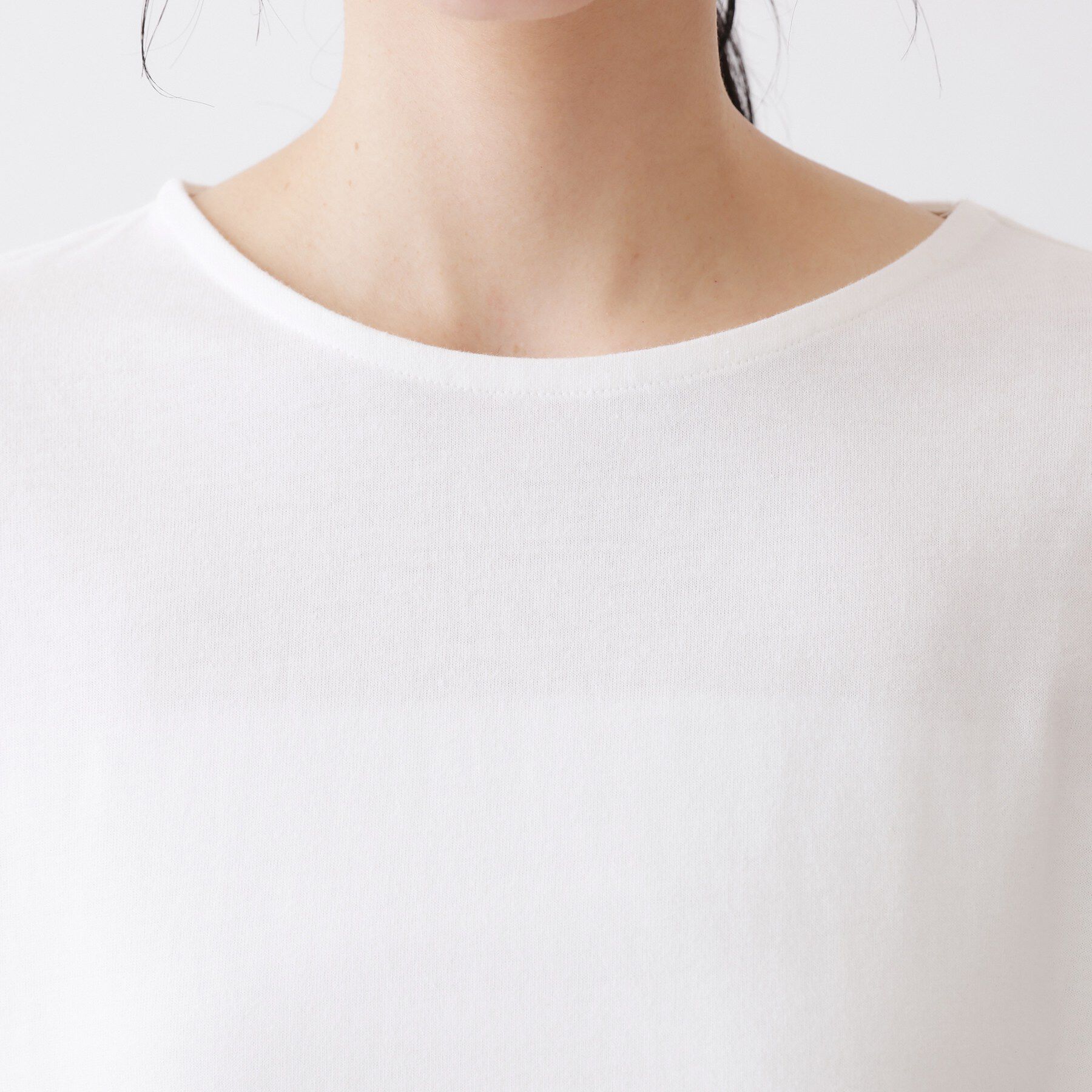 Dessin「【接触冷感】メッシュレーススリーブプルオーバー」|Tシャツ・カットソー|