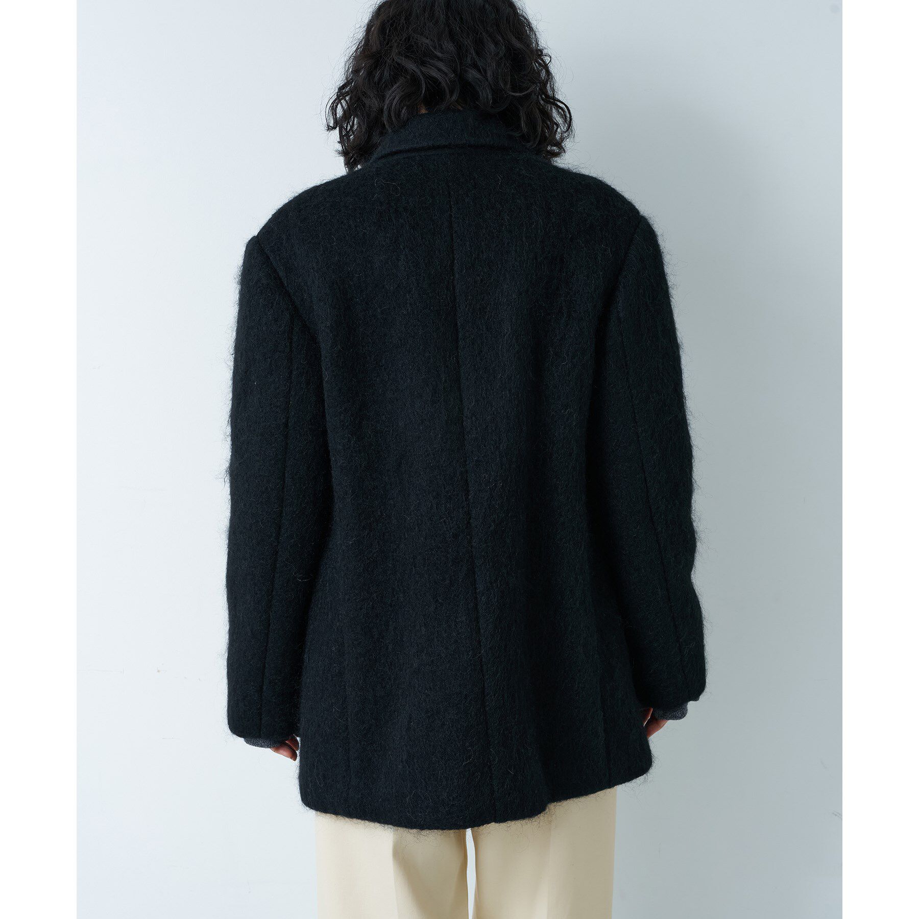 CODE A「shaggy jacket coat」|チェスターコート|