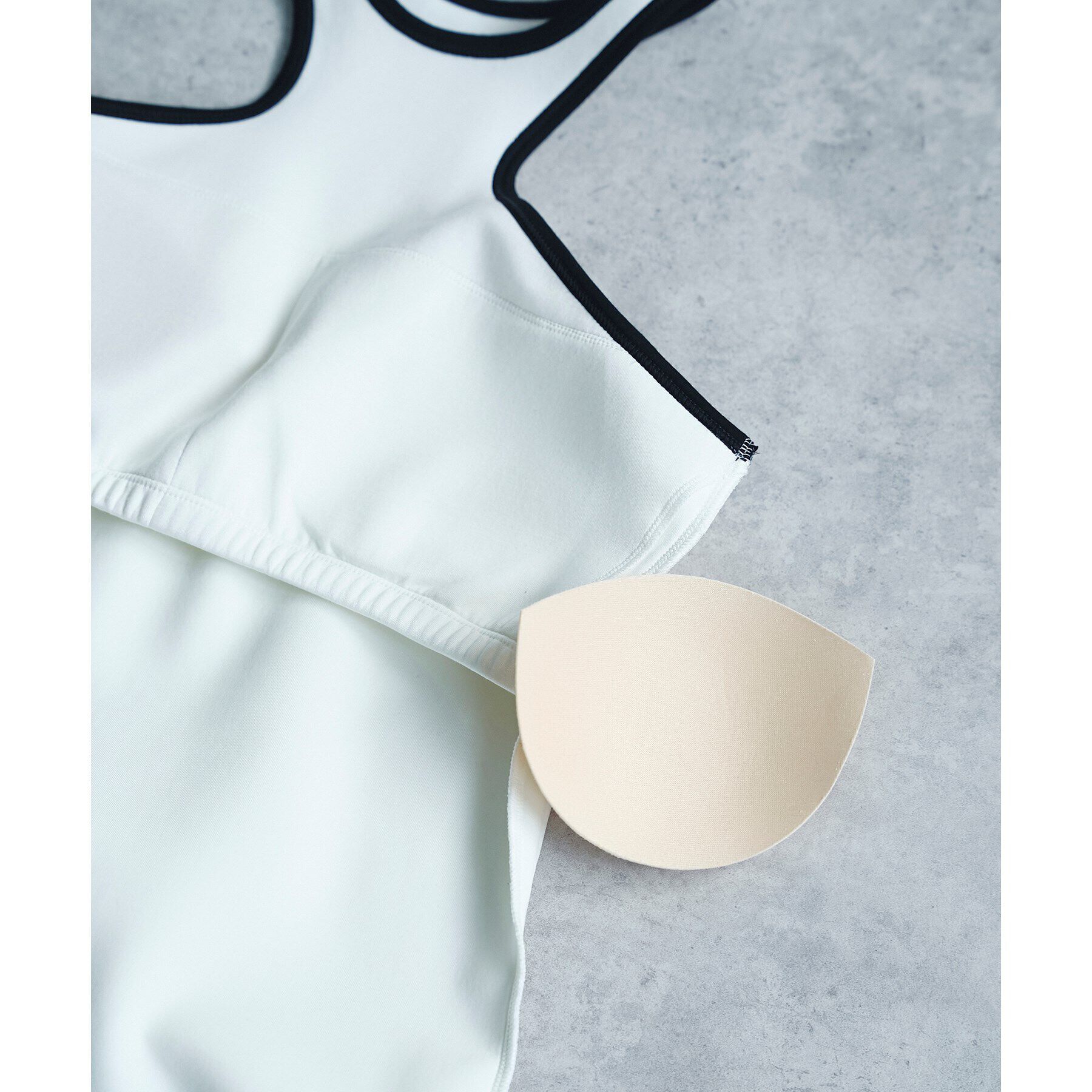 CODE A「【Re】【Cup-in】design cut tank」|キャミソール|