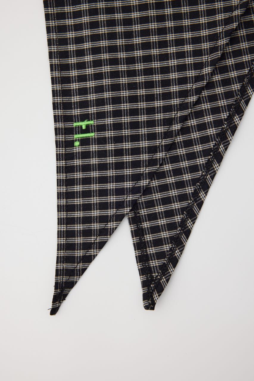 HeRIN.CYE「Checked headscarf」|その他|
