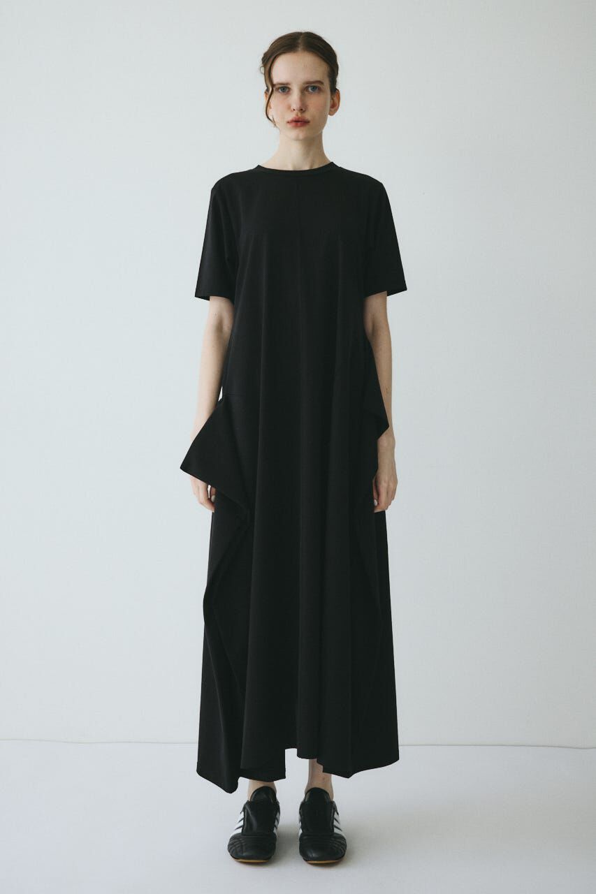 HeRIN.CYE「Deformation flare cut onepiece」|ワンピース|BLK
