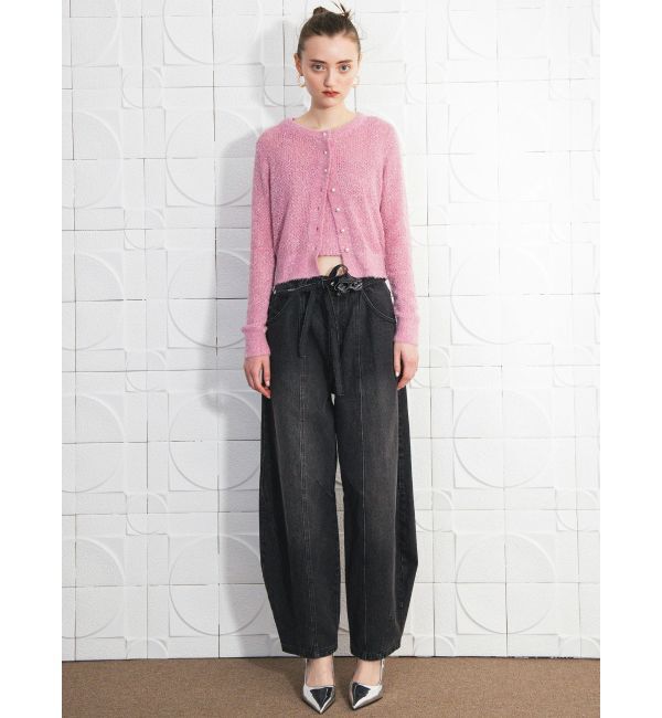 CALNAMUR「ローズモチーフルフパデニムパンツ」|その他|