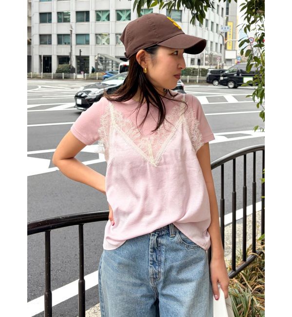 Ungrid「カラーフィットTee」|Tシャツ・カットソー|