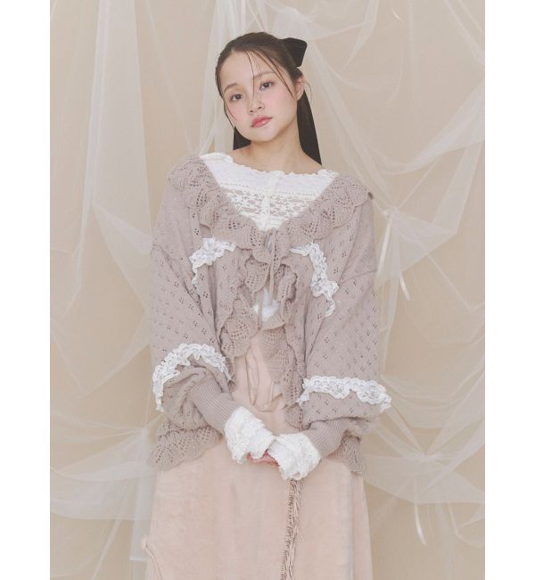 merry jenny「カットレーストップス」|Tシャツ・カットソー|