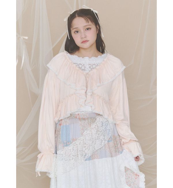 merry jenny「カットレーストップス」|Tシャツ・カットソー|