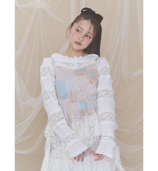 merry jenny「カットレーストップス」|Tシャツ・カットソー|