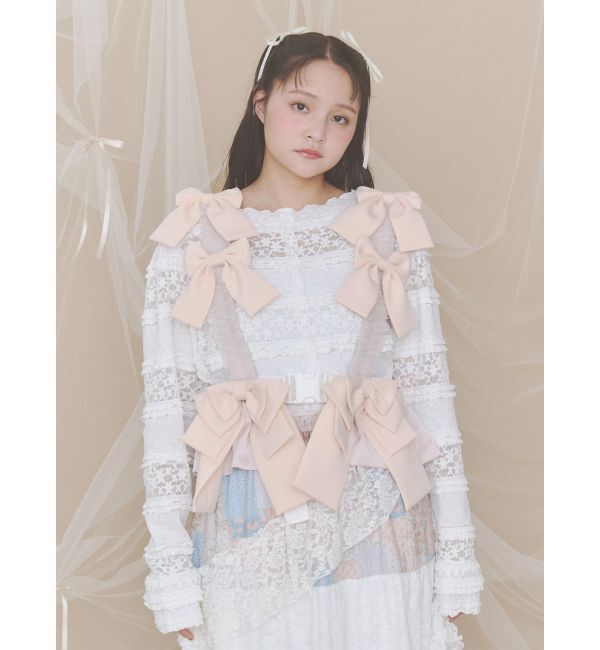 merry jenny「カットレーストップス」|Tシャツ・カットソー|