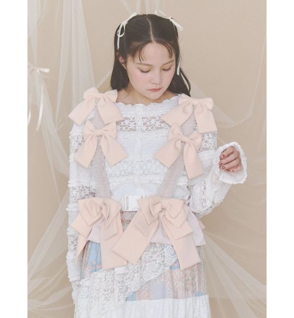 merry jenny「カットレーストップス」|Tシャツ・カットソー|