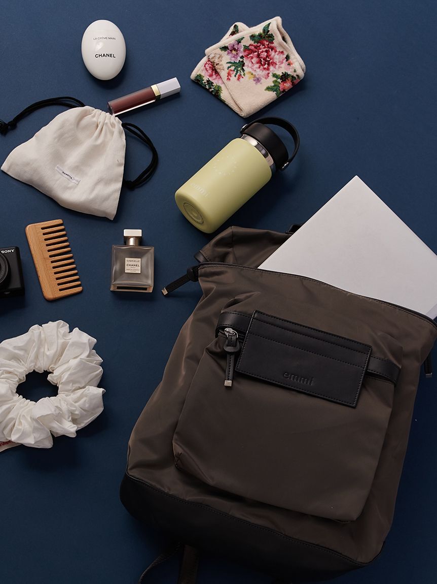 emmi atelier「ｅｃｏ撥水ベーシックバックパック」|リュック|