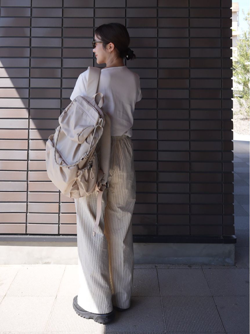 emmi atelier「【ONLINE限定カラーあり】マルチユースバックパック」|リュック|