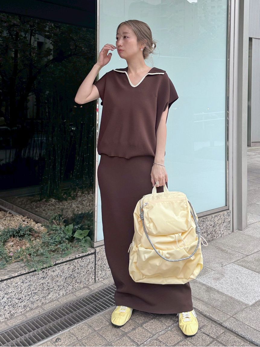 emmi atelier「【ONLINE限定カラーあり】マルチユースバックパック」|リュック|