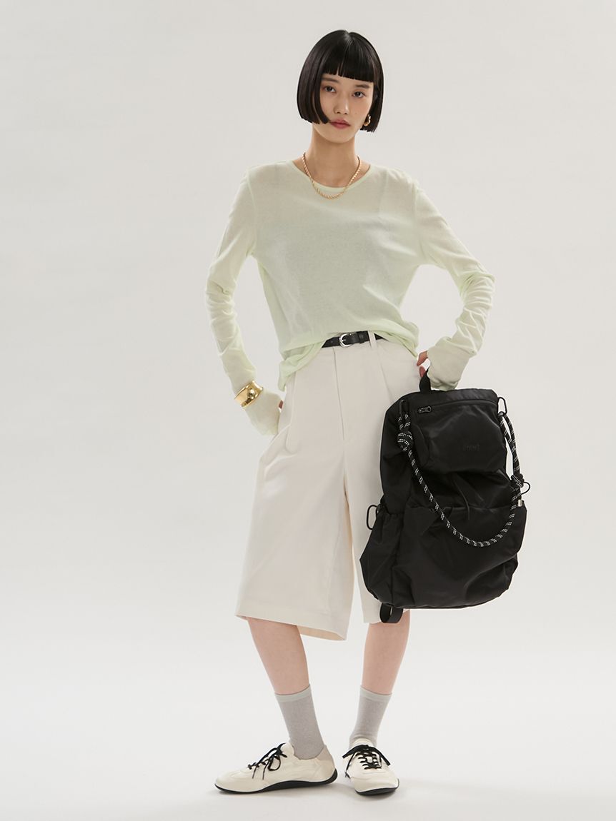 emmi atelier「【ONLINE限定カラーあり】マルチユースバックパック」|リュック|