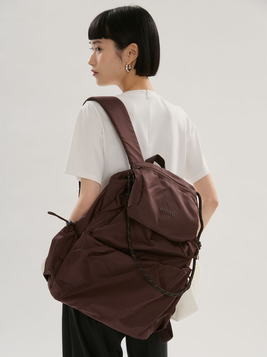 emmi atelier「【ONLINE限定カラーあり】マルチユースバックパック」|リュック|