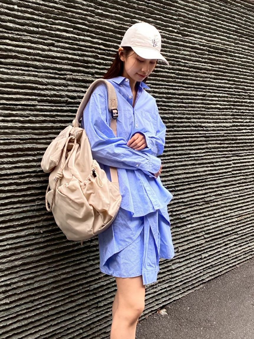 emmi atelier「【ONLINE限定カラーあり】マルチユースバックパック」|リュック|