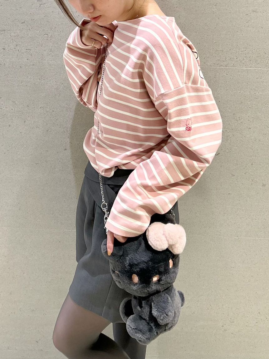 FURFUR「【WEB・一部店舗限定カラー】HELLO KITTYぬいぐるみショルダー」|ショルダー・メッセンジャー|