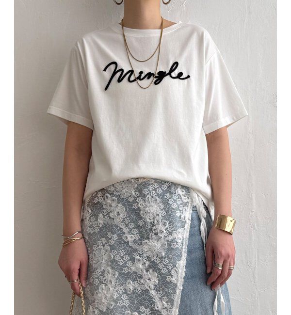 Lbc with Life「カラーコード刺繍ロゴTシャツ」|Tシャツ・カットソー|