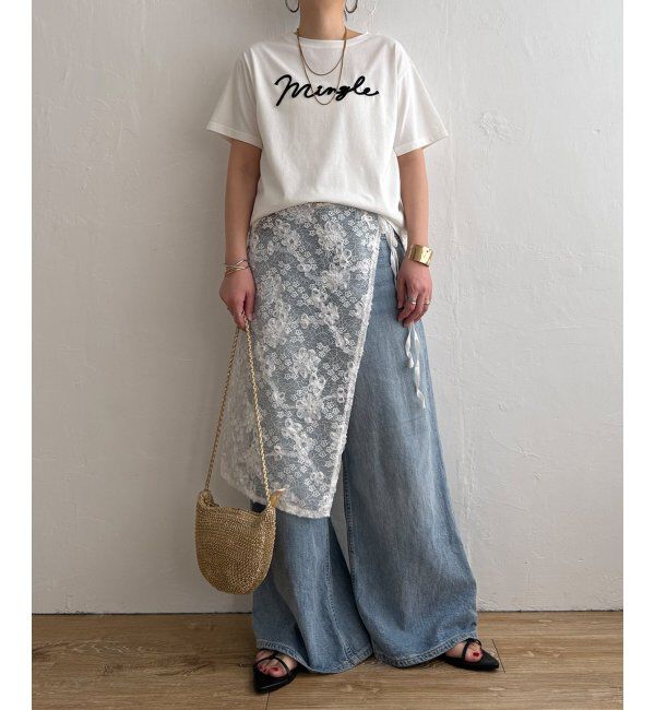 Lbc with Life「カラーコード刺繍ロゴTシャツ」|Tシャツ・カットソー|