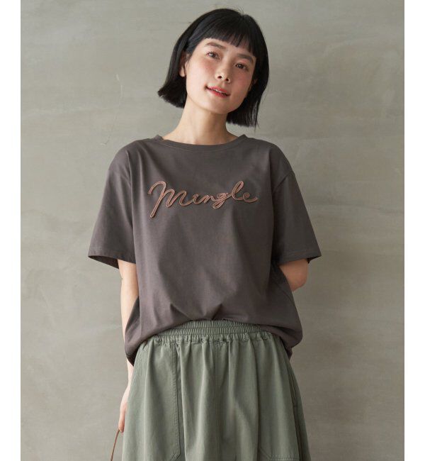 Lbc with Life「カラーコード刺繍ロゴTシャツ」|Tシャツ・カットソー|