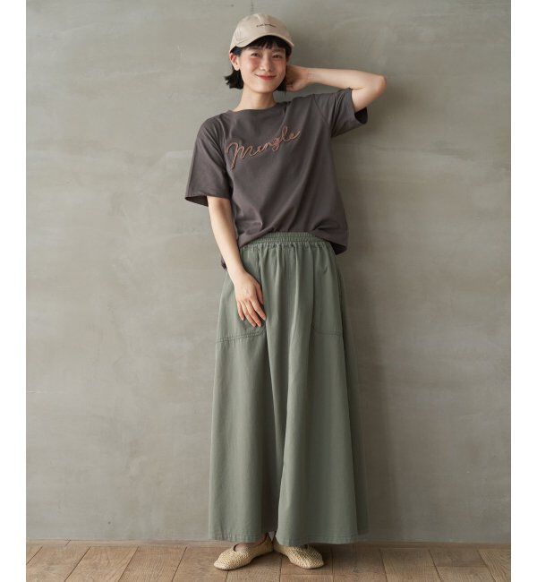 Lbc with Life「カラーコード刺繍ロゴTシャツ」|Tシャツ・カットソー|