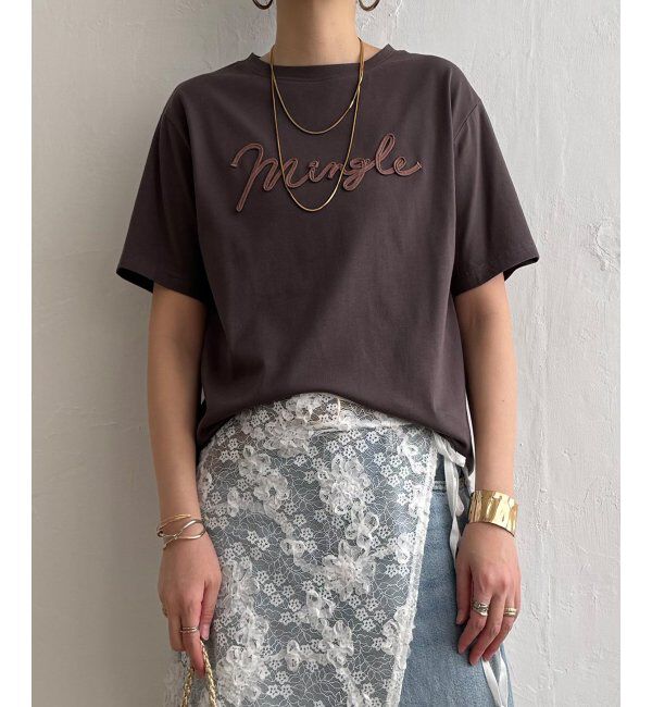 Lbc with Life「カラーコード刺繍ロゴTシャツ」|Tシャツ・カットソー|