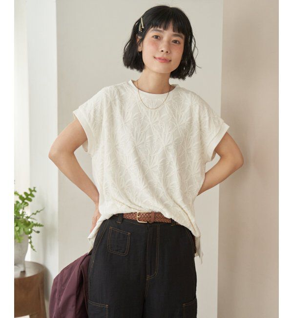 Lbc with Life「【お得だ値】フロントレース切り替えプルオーバー」|Tシャツ・カットソー|