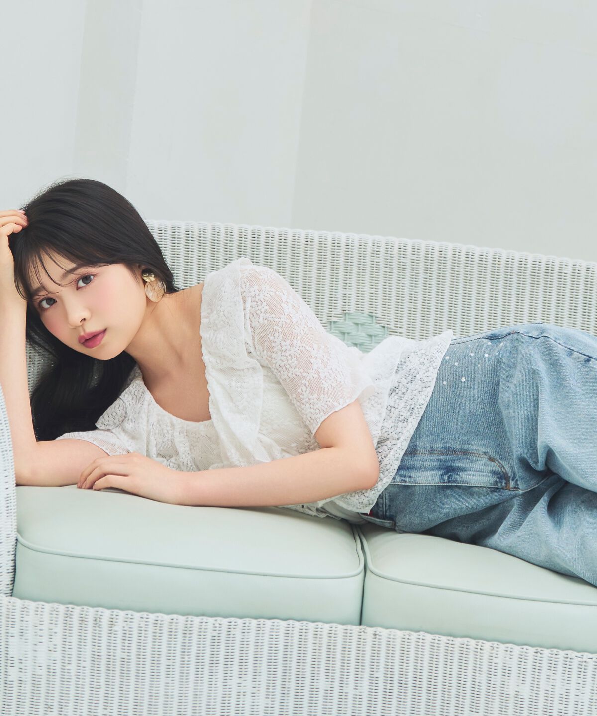 WILLSELECTION「レースラッフルフリルトップス」|Tシャツ・カットソー|