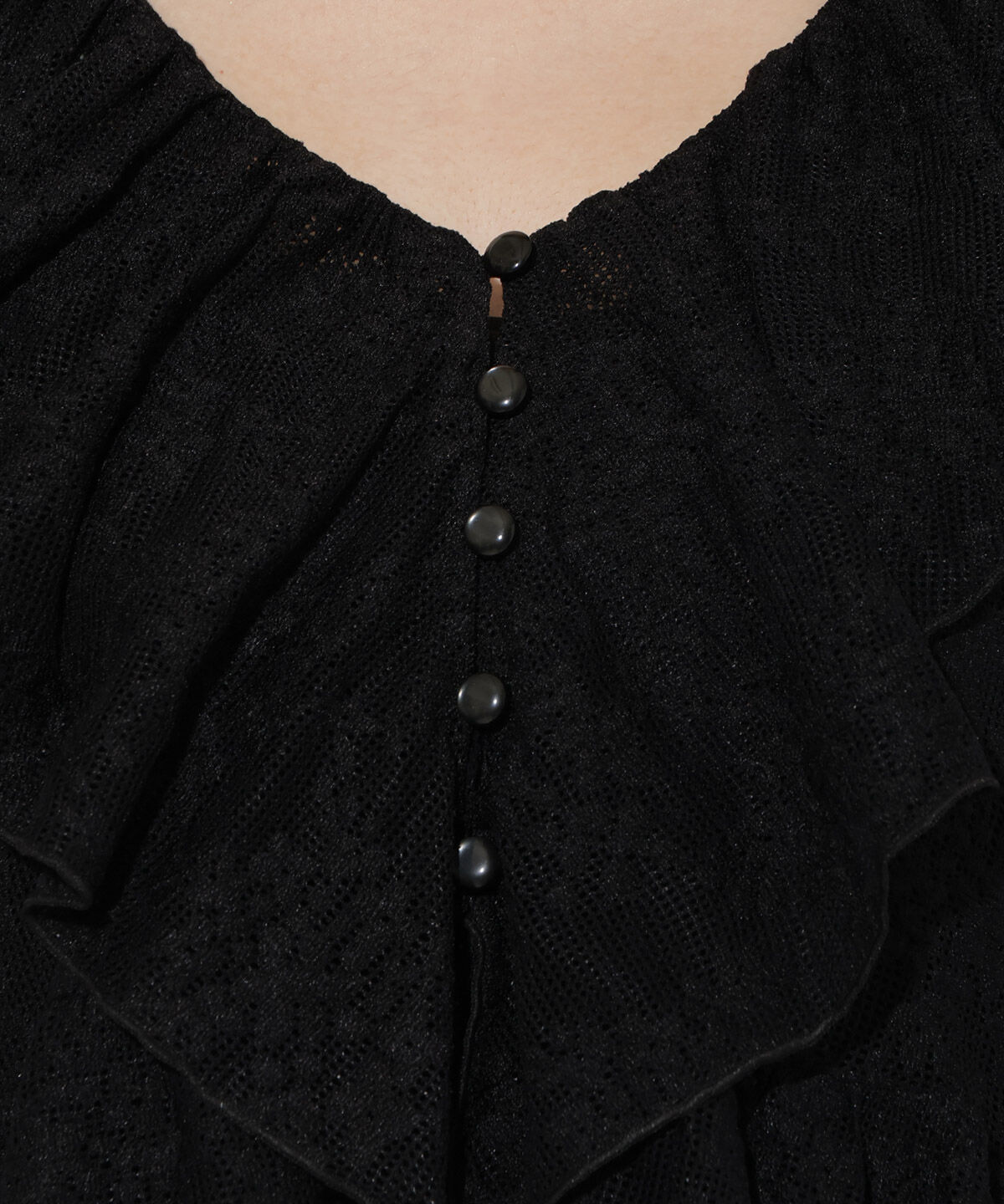 WILLSELECTION「レースラッフルフリルトップス」|Tシャツ・カットソー|