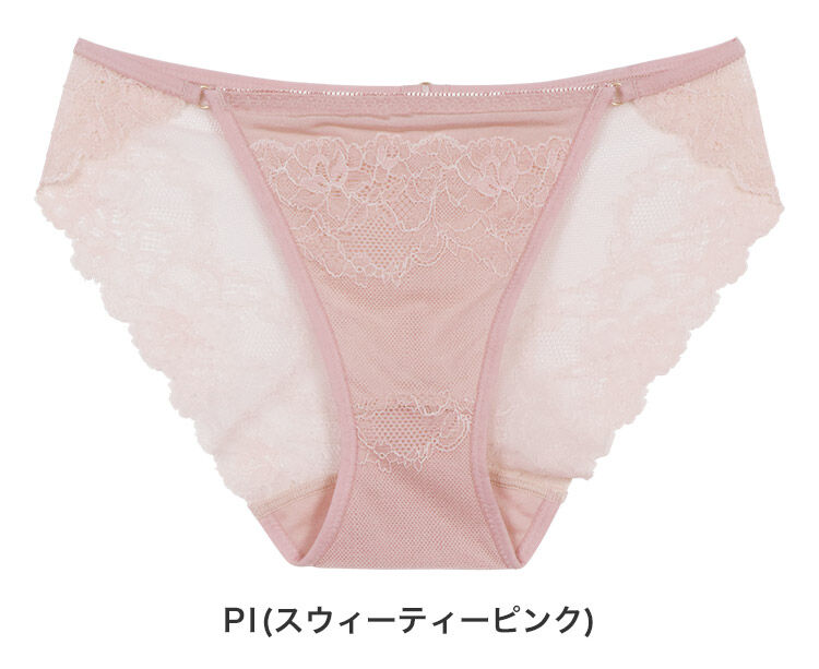 intesucre「アンテシュクレ ナイス谷間 IBT362ペア バックレースショーツ M/L/LL ISD362」|インナー|