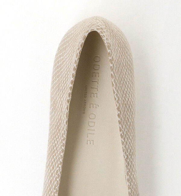 ODETTE E ODILE「ソフトVカット フラット15&uarr;」|パンプス|