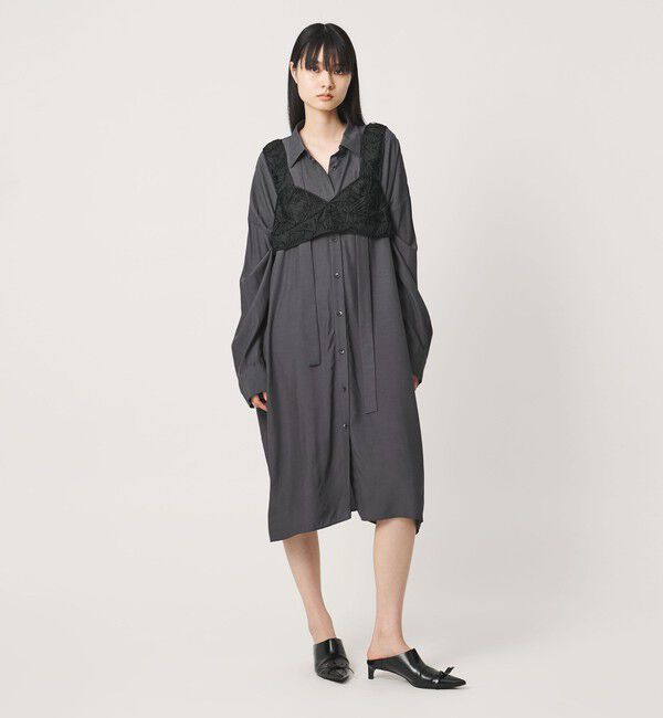 AEWEN MATOPH「＜AEWEN MATOPH＞ボウタイシャツワンピース ‐ ウォッシャブル ‐」|ワンピース|