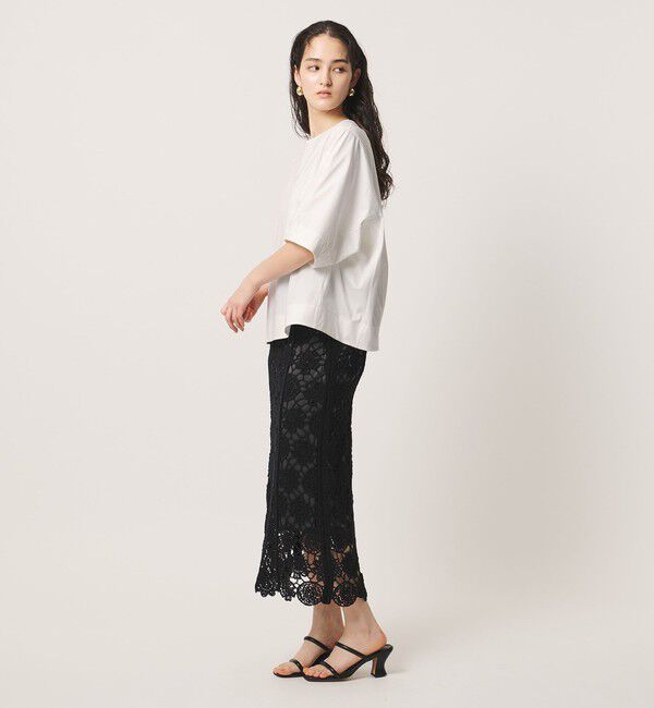 UNITED ARROWS「トリコット フォーム Tシャツ」|Tシャツ・カットソー|