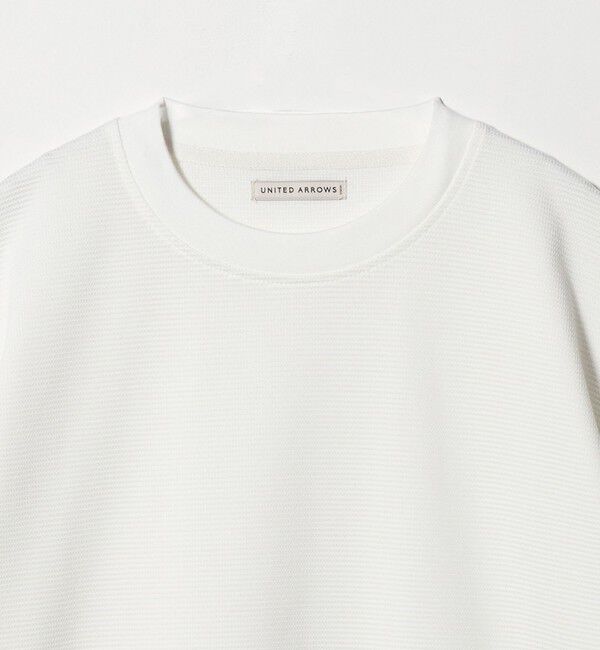 UNITED ARROWS「タック ジャージ Tシャツ」|Tシャツ・カットソー|