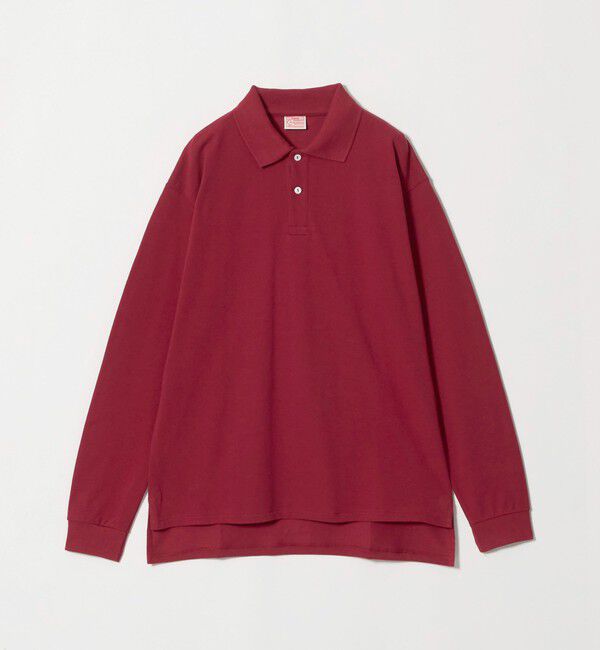 UNITED ARROWS「【別注】＜CONCHON QUINETTE＞ロングスリーブ ポロシャツ」|ポロシャツ|WINE
