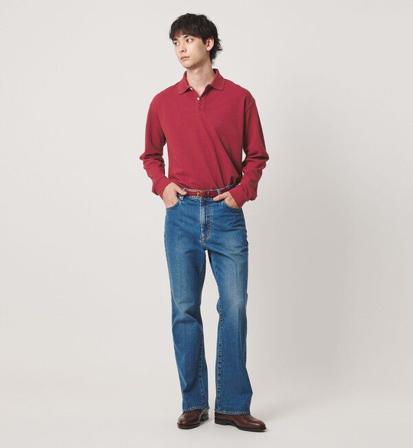 UNITED ARROWS「【別注】＜CONCHON QUINETTE＞ロングスリーブ ポロシャツ」|ポロシャツ|
