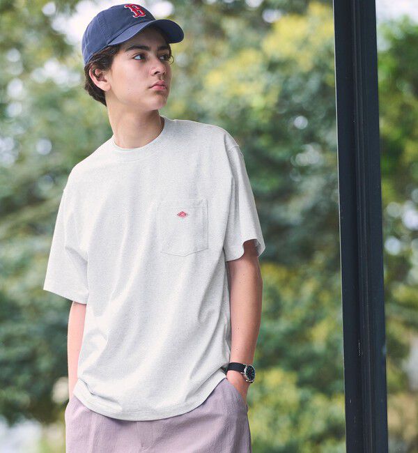 UNITED ARROWS green label relaxing「＜DANTON＞ロゴ ポケット ソリッド Tシャツ」|Tシャツ・カットソー|その他3