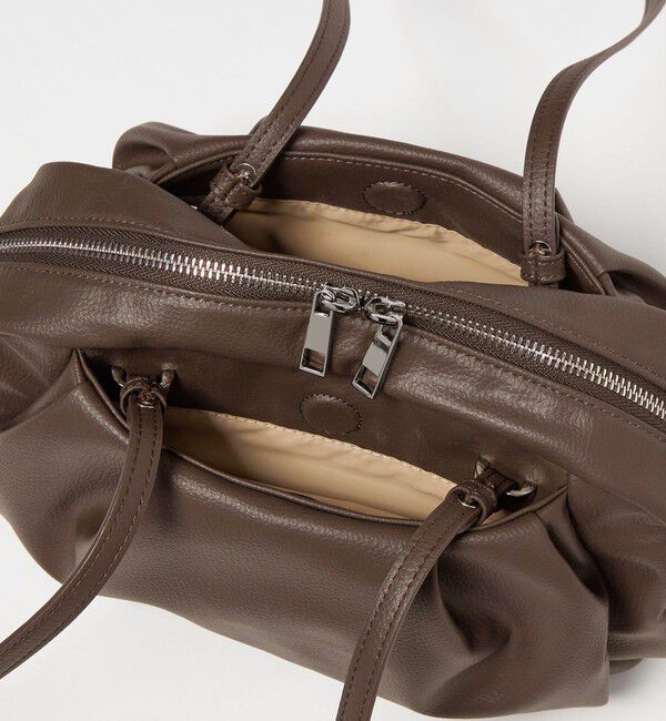 UNITED ARROWS green label relaxing「＜PARTE＞2WAYギャザーボストンバッグ はっ水」|ショルダー・メッセンジャー|