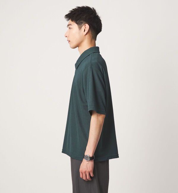 UNITED ARROWS green label relaxing「【WEB限定】JUST fit ピケ パイル 半袖 ポロシャツ -吸水速乾・UVカット-」|ポロシャツ|