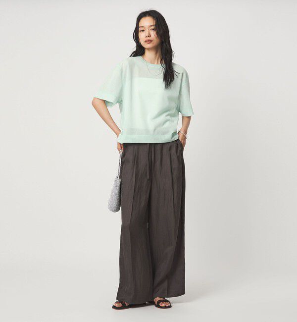 UNITED ARROWS green label relaxing「シアー メッシュ クルーネック プルオーバー カットソー」|Tシャツ・カットソー|