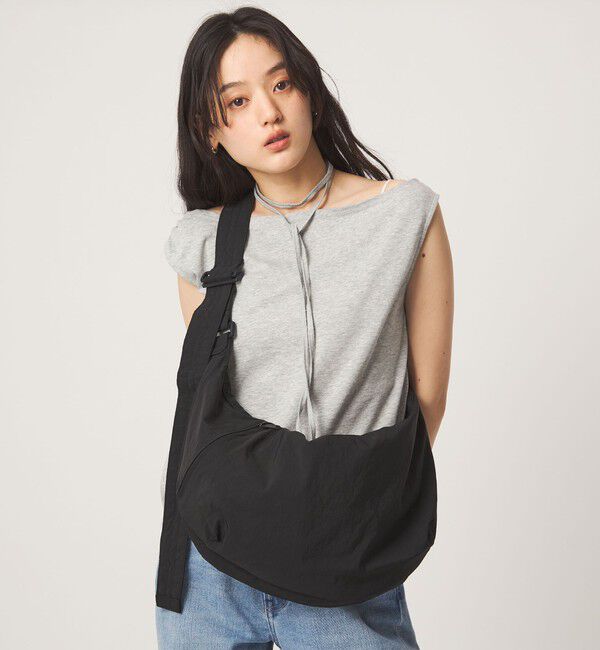UNITED ARROWS green label relaxing「【WEB限定】2WAY ラウンドショルダーバッグ / ユニセックス はっ水」|ショルダー・メッセンジャー|