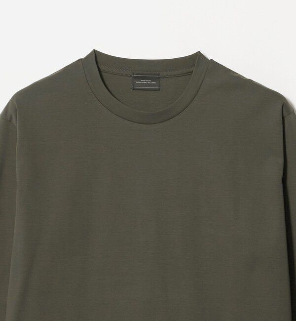 UNITED ARROWS green label relaxing「オーガニック コットン ポンチ クルーネック 長袖 Tシャツ」|Tシャツ・カットソー|