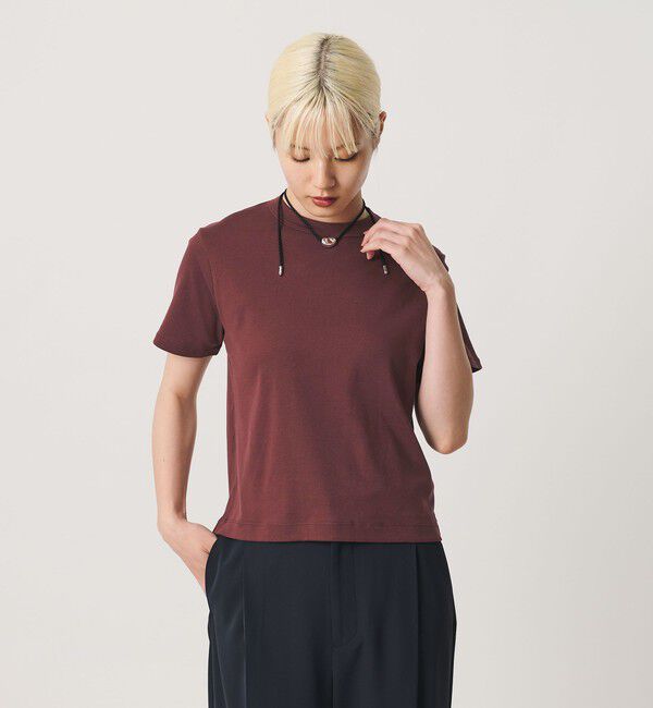 BEAUTY&YOUTH UNITED ARROWS「オーガニックコットン Tシャツ」|Tシャツ・カットソー|WINE