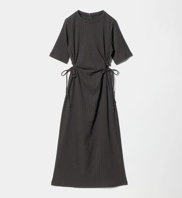 BEAUTY&YOUTH UNITED ARROWS「サイドホール ショートスリーブ ワンピース」|ワンピース|