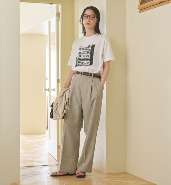 BEAUTY&YOUTH UNITED ARROWS「【WEB限定】フォトプリントTシャツ」|Tシャツ・カットソー|