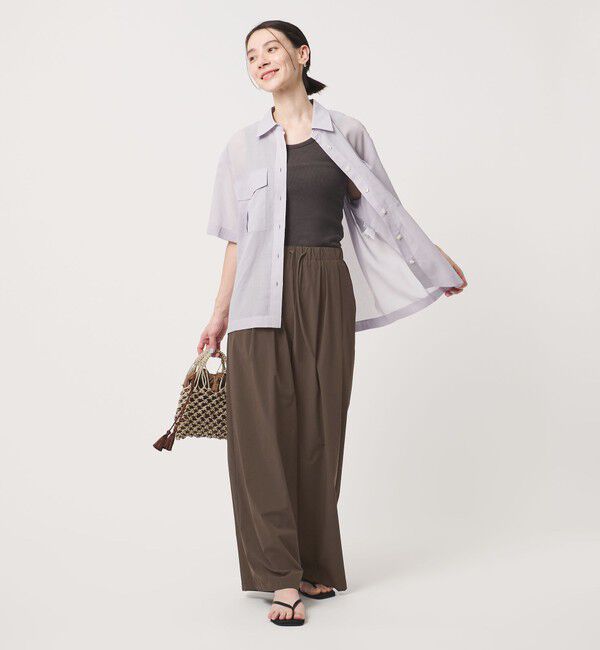 BEAUTY&YOUTH UNITED ARROWS「360&deg;MASTER ICE ワイド イージーパンツ UVカット 接触冷感 防シワ はっ水 ウォッシャブル」|その他|