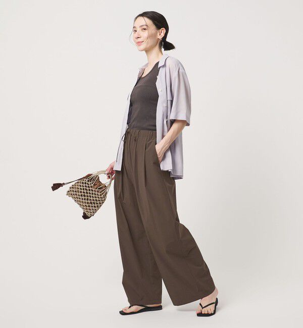 BEAUTY&YOUTH UNITED ARROWS「360&deg;MASTER ICE ワイド イージーパンツ UVカット 接触冷感 防シワ はっ水 ウォッシャブル」|その他|