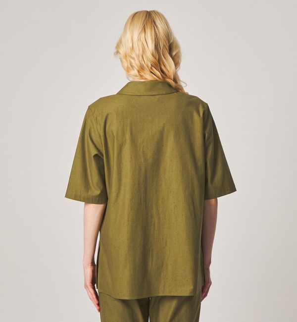 STEVEN ALAN「＜Steven Alan＞コットン サファリ シャツ」|シャツ・ブラウス|